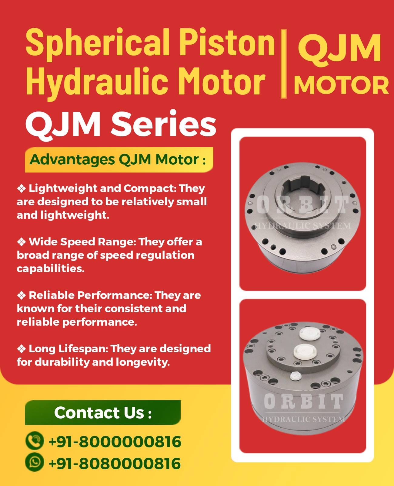 QJM Hydraulic Motor in Navi Mumbai Maharashtra India